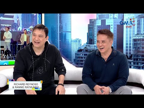 Fast Talk with Boy Abunda: Richard Reynoso at Rannie Raymundo, binalikan ang kanilang mga hit song!