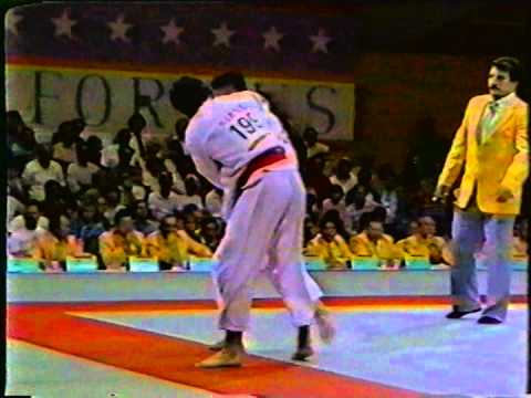 1984 Olympic Judo 78kg Frank Wieneke vs Hiromitsu Takano