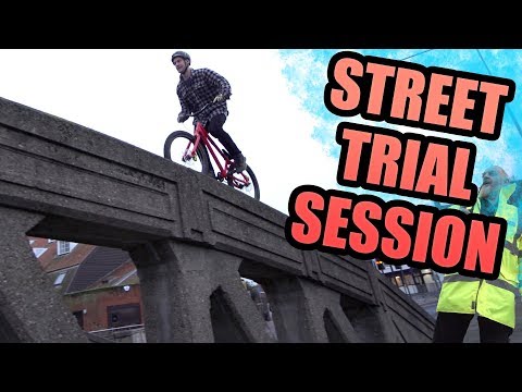 STREET TRIAL SESSION - Back on the trials bike