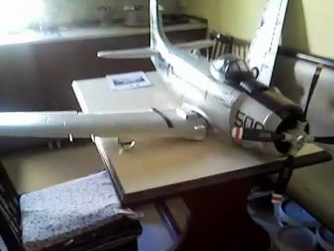 A1 SKYRAIDER - 1600 MM WINGSPAN - RC SCALE MODEL