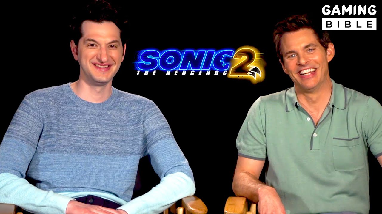 Ben Schwartz and James Marsden tell us their favourite games - Sonic The Hedgehog 2 Interview