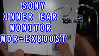 【開封動画】#144「SONY INNER EAR MONITOR MDR EX800ST」