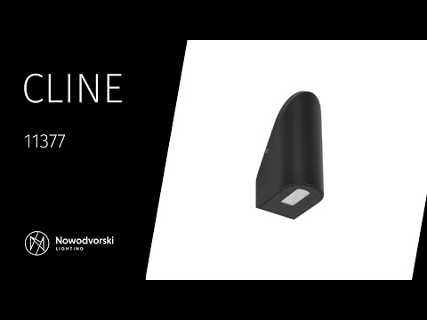 Вуличний світильник Nowodvorski 11377 Cline Led 1x3W 3000K 130Lm IP54 Bk
