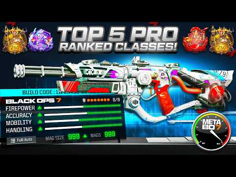 NEW TOP 3 *UPDATED* Pro Meta Best Ranked Play Classes BO7 Season 2 🏆 CDL Best Class Setups Loadouts