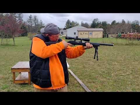 Ruger 10/22 Magnum first time shooting.