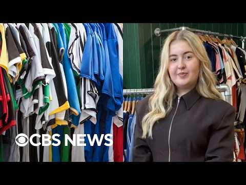 Teen sells vintage soccer jerseys to support law school dreams
