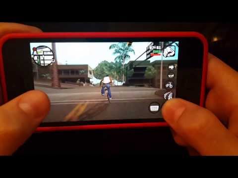 GTA SAN ANDREAS ON IPHONE 5