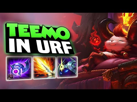 Teemo But I Have No Cooldowns and Infinite Mana (URF)