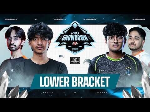 UE Pro Showdown 2026 | #BGMI | Lower Bracket | Ft- #SouL , #OG , #8Bit , #MadKings etc