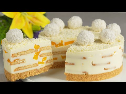 Kondensmilch mit Kekse schlagen! Jeder sucht nach diesem Dessert-Rezept! ohne Backen!