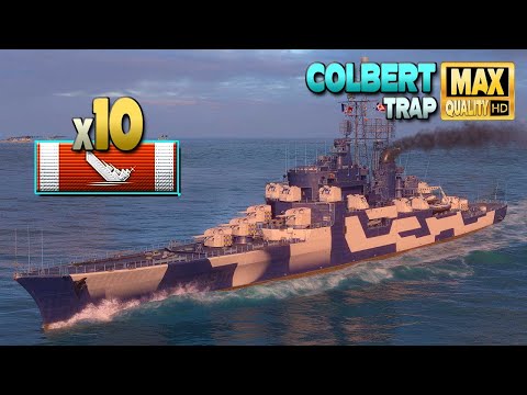 Cruiser Colbert: Once in a lifetime game - World of Warships