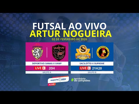 AO VIVO | FUTSAL DE VERÃO 2026 – ARTUR NOGUEIRA