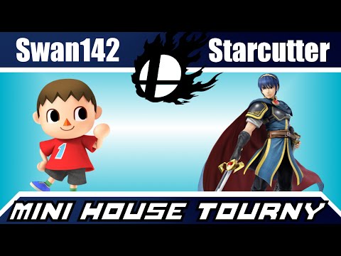 Swan142 (Villager) Starcutter (Marth) | Mini House Tournament - Smash 4 Winners Finals