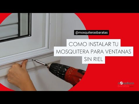 Cómo Instalar una Mosquitera Corredera si el Riel es Muy Pequeño | Perfil Z