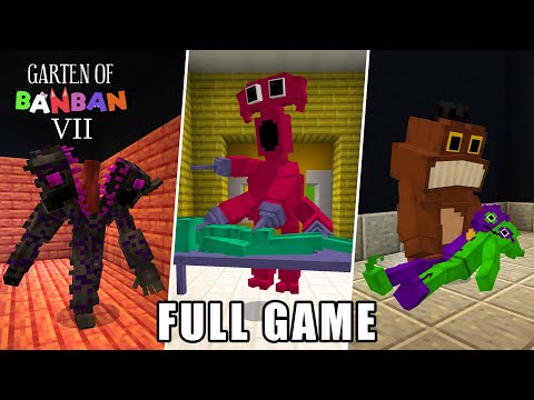 Garten of Banban 7 in Minecraft Full Map Gameplay