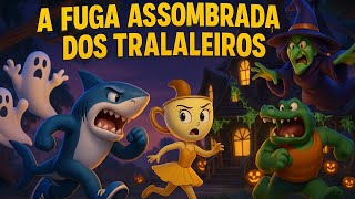 👻TRALALERO BALLERINA E BOMBARDIRO🎃 Um aventura de Halloween #brainrot #halloween #tralalerotralala