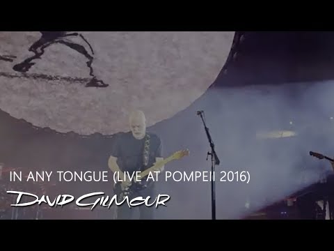 David Gilmour - In Any Tongue (Live At Pompeii)