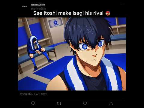 Rin vs isagi 🥶 #edit #anime #animeedit #bluelock #itoshirin #isagiyoichi #football #fyp #shorts