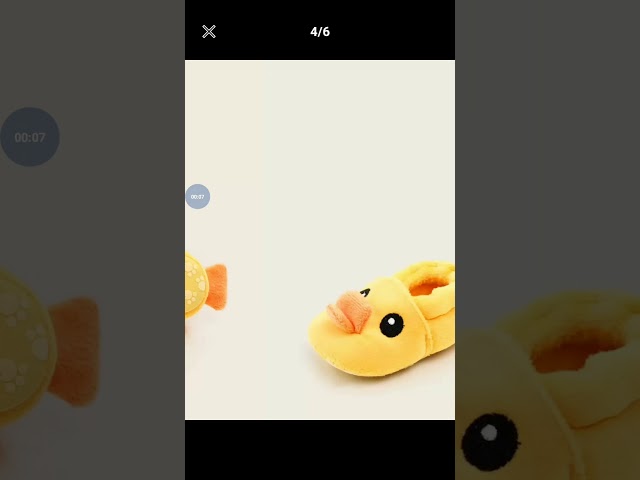 Vídeo relacionado con Ieron Pantuflas de pato, pantuflas de peluche para el hogar, pantuflas de animales novedosas, zapatos con pies de pato, pantuflas de casa mullidas (amarillo, 16 x 16 cm)