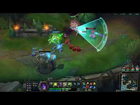 League of Legends # Cassiopeia, Sona vs Caitlyn, Heimerdinger(Bot)