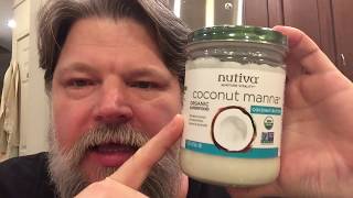 Nutiva Organic Coconut Manna Coconut Butter - Taste Test & Food Review