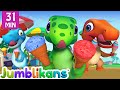 The Ice Cream Colors Song with Jumblikans Dinosaurs + more ChuChu TV Nursery Rhymes for Kids