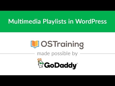 WordPress Beginner Tutorial 16 Multimedia Playlists in WordPress