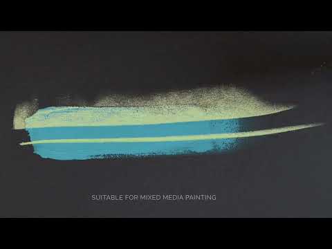 Canson Mi-Teintes Velvet : Suitable for mixed media blending