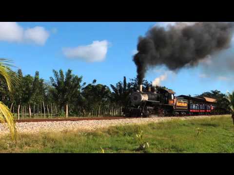 Loco 1728 on the tourist train towards Remedios on the 7th January 2016 Richard Weston