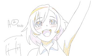 Download lagu What is Genga? How to draw Genga. How to get work in Anime drawing Genga. mp3