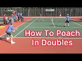 How To Poach Like A Pro (Advanced Tennis Doubles Strategy)