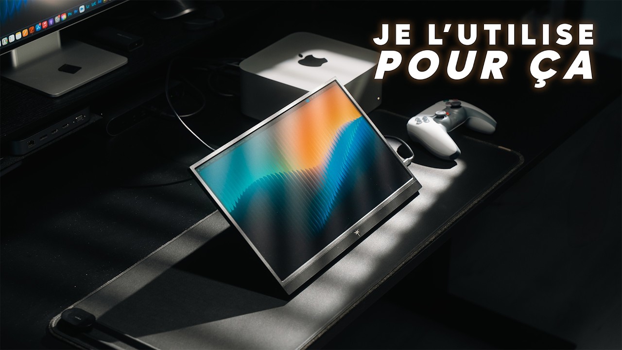 Je pensais tester un écran de travail. Puis j’ai branché ma PS5.
