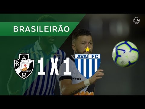VASCO 1 X 1 AVAÍ - GOLS - 19/05 - BRASILEIRÃO 2019