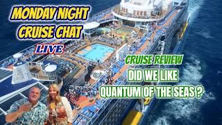 LIVE Review of our Quantum of the Seas Cruise | Cruise Chat with Sharon at Sea Travel