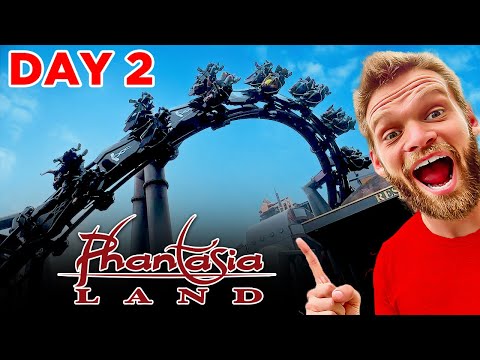 Video: RIDING THE BEST RIDES AT PHANTASIALAND!!