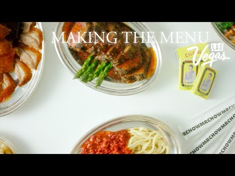 Mr. Chow | Making The Menu