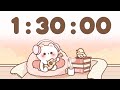 90 Minute Timer 1 Hour 30 Minute Study Timer For Classroom Focus