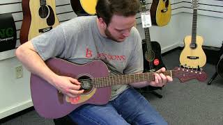 Video thumbnail for Fender Malibu Player Guitar Demo by jimlaabsmusic