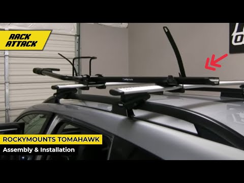 RockyMounts TomaHawk Upright Bike Carrier Assembly & Installation