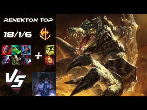 TOP Renekton vs Sylas - NA Grandmaster Patch 25.S1.5