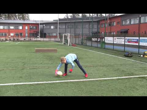 Maalivahti alkuverryttely Paavo Malmström FC WILD 3 2020