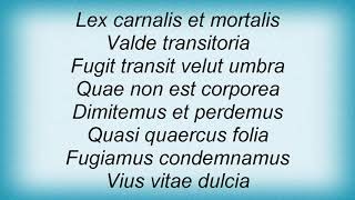 Ataraxia - Mundus Furibundus (Carmina Burana) Lyrics