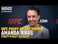 Amanda Ribas Expected Mackenzie Dern To Feel Body Strikes After Pregnancy - MMA Fighting
