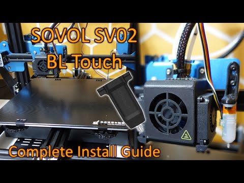 SOVOL SV02 FULL CR Touch/BL Touch Installation Guide - With Wiring Diagram!