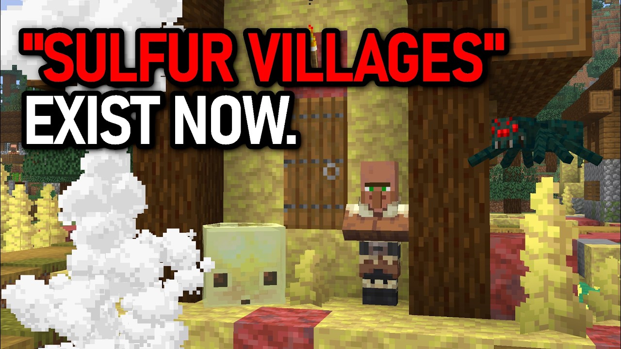 Surface sulfur cave ring in mangrove swamp Minecraft Java 26.2 seed 3010093401612243309