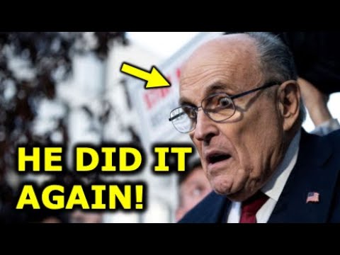 OMG! Rudy Giuliani Just Did It AGAIN