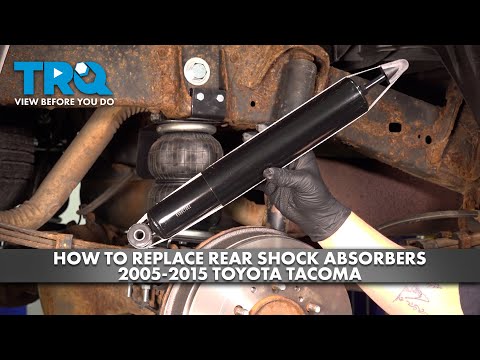 How to Replace Rear Shocks 2005-2015 Toyota Tacoma