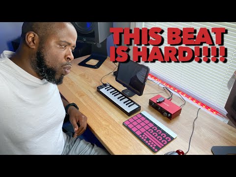 Making Dark Trap Type Beat Using iPad Pro and Beat Maker 3
