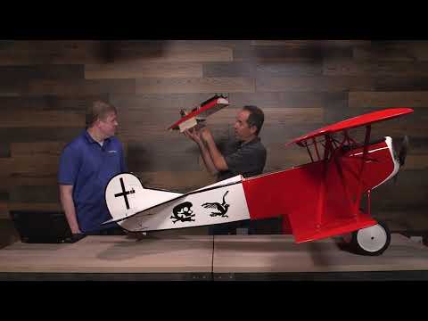 Tech Talk: Hangar 9 Fokker D.VII 30-60cc ARF 87"