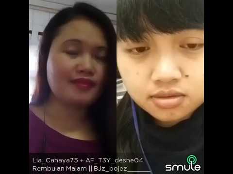 Rembulan malam, cover Dheshe ft Lia